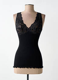 Top/caraco bretele elastice negru MADIVA femme