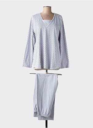 Pijama țesătură jerseu gri CANAT femeie