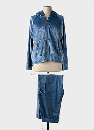 Set pantaloni închidere cu fermoar la spate albastru LINGADORE femeie