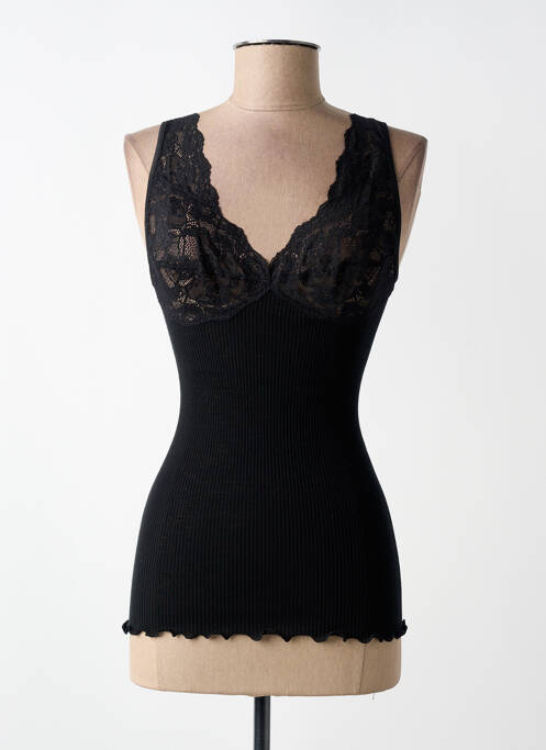 Top/caraco bretele elastice negru MADIVA femme