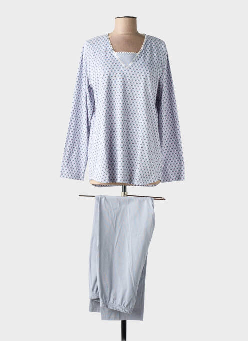 Pijama țesătură jerseu gri CANAT femme