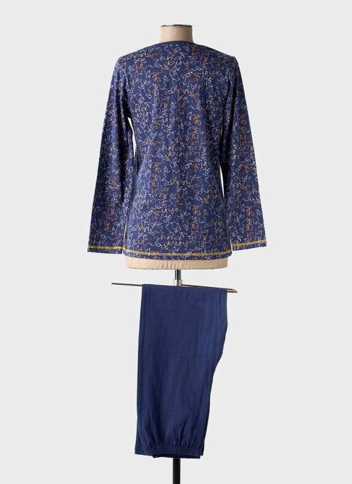Pijama țesătură jerseu albastru CHRISTIAN CANE femme