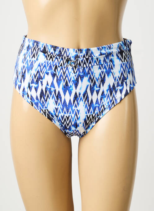 Chiloți de baie imprimeu fantezie chiloți albastru LIDEA femme