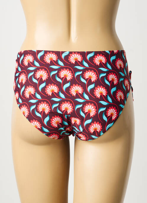 Chiloți de baie imprimeu floral chiloți roșu ANTIGEL femme