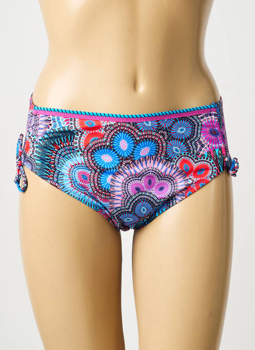 Chiloți de baie imprimeu fantezie chiloți albastru ANTIGEL femme