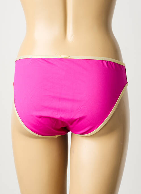 Chiloți de baie efect material satinat chiloți roz GRAIN DE SABLE femme