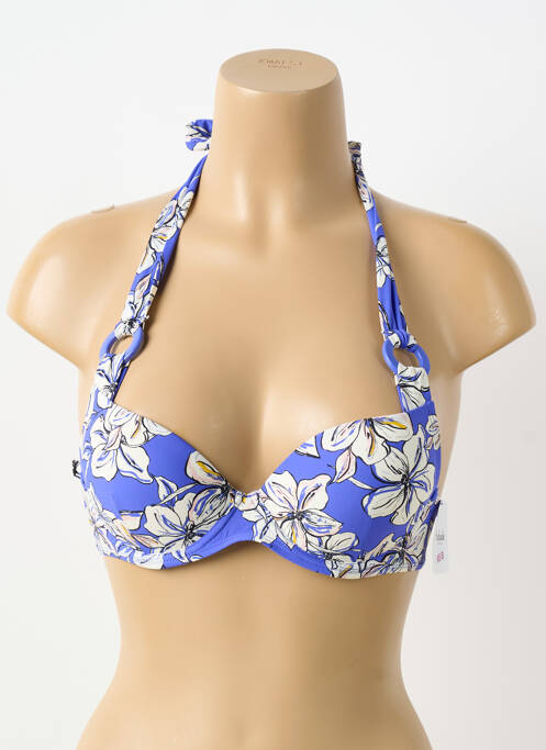 Sutien de costum de baie top sutien modelat top sutien modelat albastru AUBADE femme