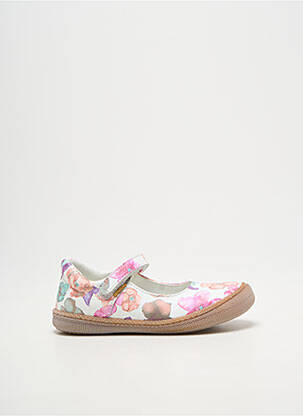 Balerine branț detașabil vârf rotund alb PRIMIGI fille