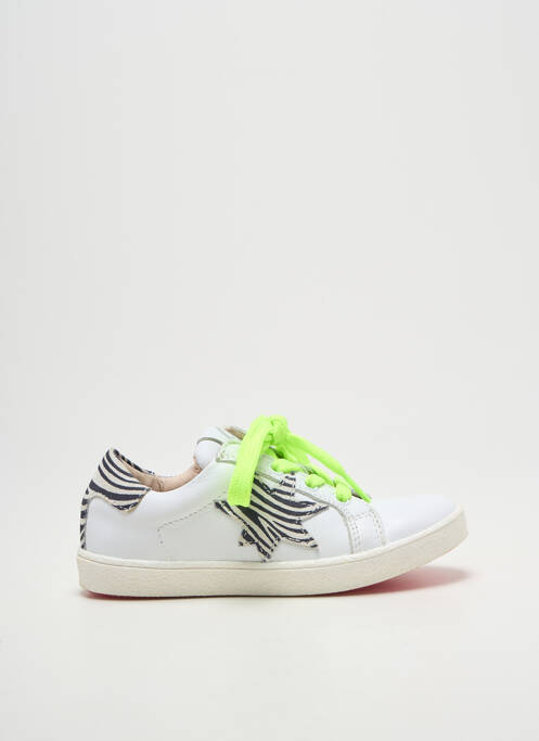 Adidași vârf rotund vârf rotund alb ACEBOS fille