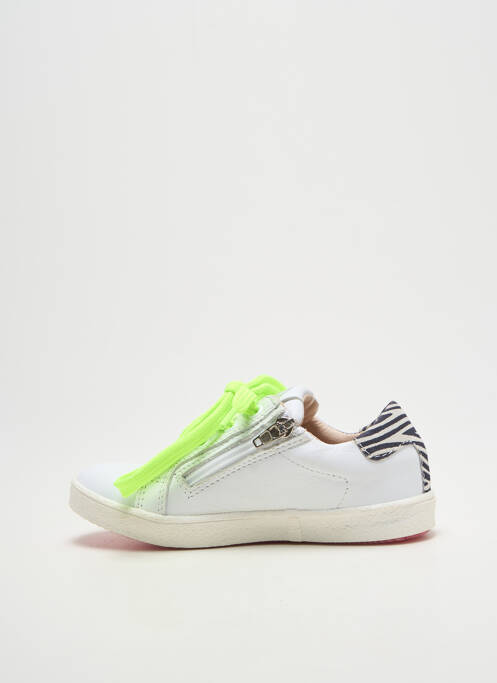 Adidași vârf rotund vârf rotund alb ACEBOS fille