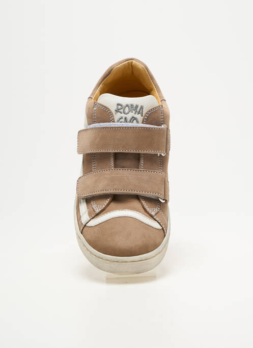 Adidași arcadă plantară vârf rotund maro ROMAGNOLI garcon