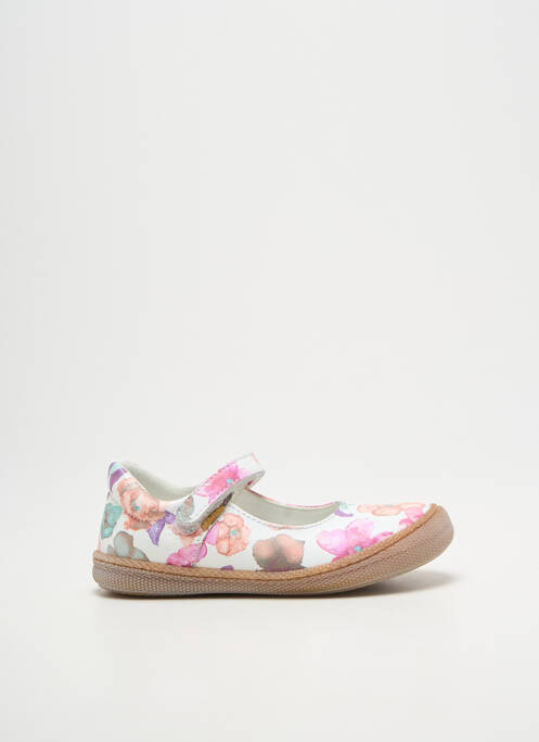 Balerine branț detașabil vârf rotund alb PRIMIGI fille