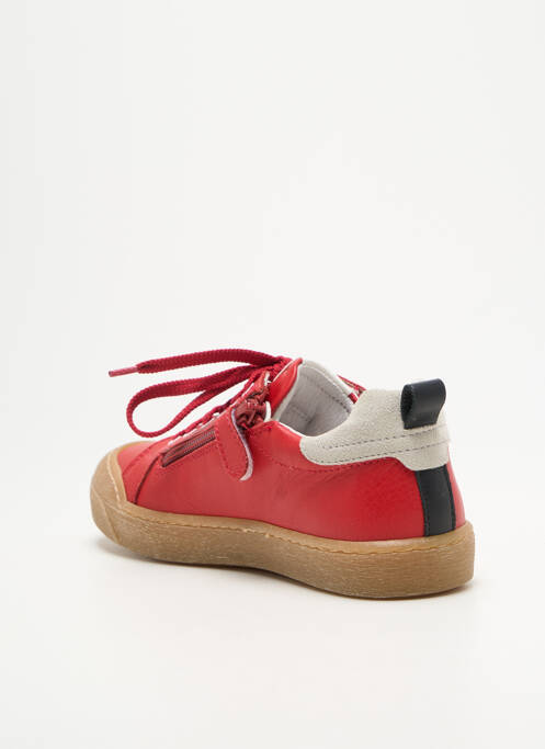 Adidași arcadă plantară vârf rotund roșu FRANCO ROMAGNOLI garcon