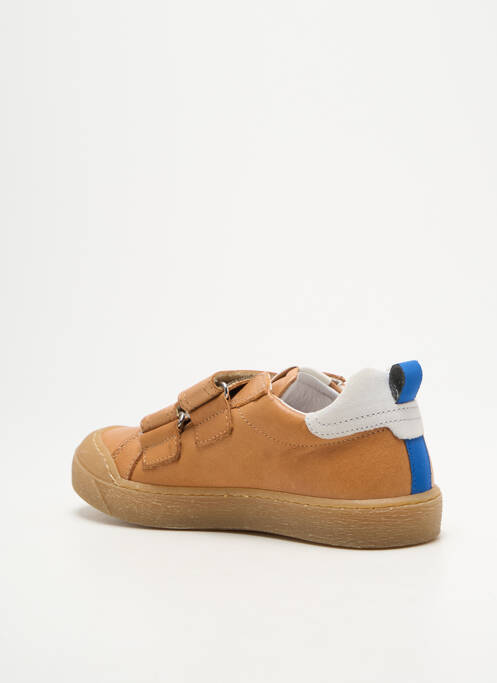 Adidași închidere cu arici vârf rotund maro FRANCO ROMAGNOLI garcon