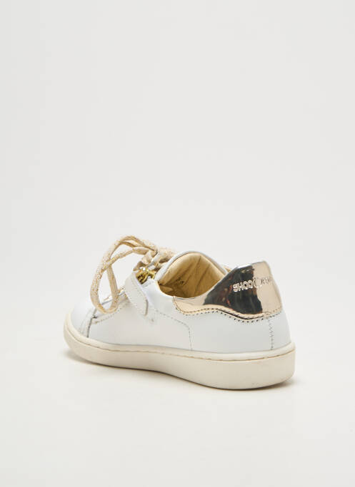 Adidași arcadă plantară vârf rotund auriu SHOO POM fille
