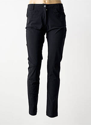 Pantalon slim elasticitate mărime normală negru PLATINE COLLECTION femeie