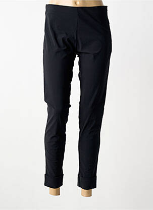 Pantalon 7/8 elasticitate mărime normală negru PLATINE COLLECTION femeie