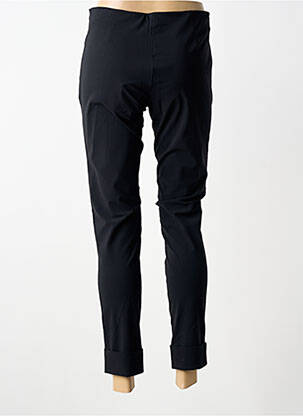 Pantalon 7/8 elasticitate mărime normală negru PLATINE COLLECTION femeie