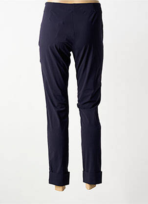 Pantalon 7/8 elasticitate mărime normală albastru PLATINE COLLECTION femeie