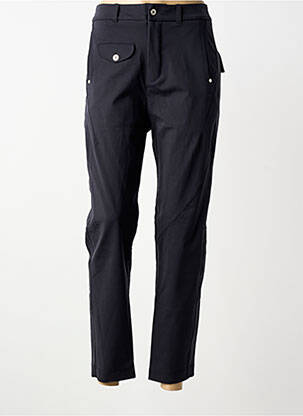 Pantalon 7/8 elasticitate mărime normală negru PLATINE COLLECTION femeie