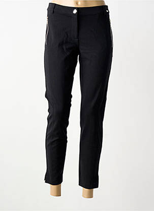 Pantalon 7/8 elasticitate mărime normală negru AIRFIELD femme