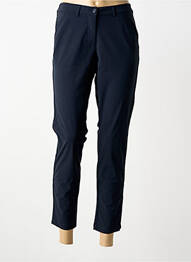 Pantalon trei sferturi elasticitate mărime normală albastru PLATINE COLLECTION femeie