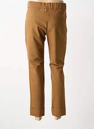 Pantalon 7/8 elasticitate mărime normală maro GARDEUR femeie