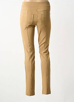 Pantalon slim elasticitate mărime normală bej SPORTALM femeie