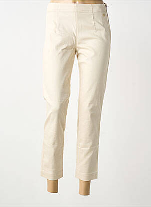 Pantalon 7/8 elasticitate mărime normală bej SUMMUM femeie