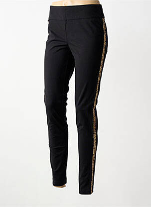 Pantalon slim talie elastică mărime normală negru LISETTE L femeie