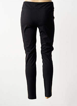 Pantalon slim talie elastică mărime normală negru LISETTE L femeie