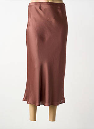 Fustă lungă căptușeală maro JOSEPH RIBKOFF femme