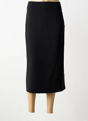 Fustă lungă țesătură crep negru PERSONA BY MARINA RINALDI femme