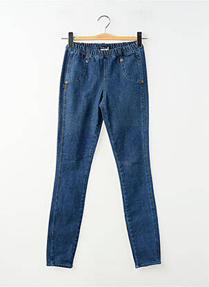 Jegging țesătură denim mărime normală albastru LEGZSKIN femme