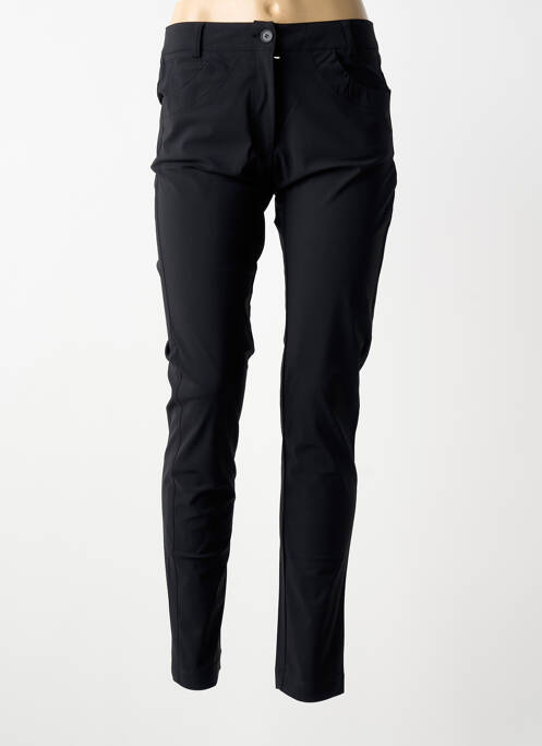 Pantalon slim elasticitate mărime normală negru PLATINE COLLECTION femme