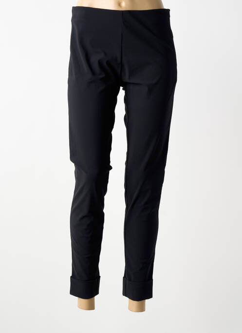 Pantalon 7/8 elasticitate mărime normală negru PLATINE COLLECTION femme