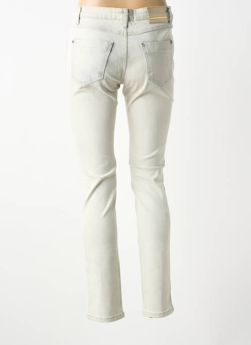 Blugi cu croială slim elasticitate mărime normală gri LESLIE femme