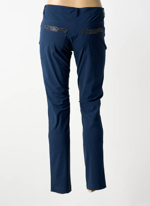 Pantalon slim elasticitate mărime normală albastru PLATINE COLLECTION femme