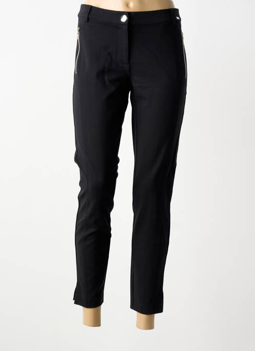 Pantalon 7/8 elasticitate mărime normală negru AIRFIELD femme