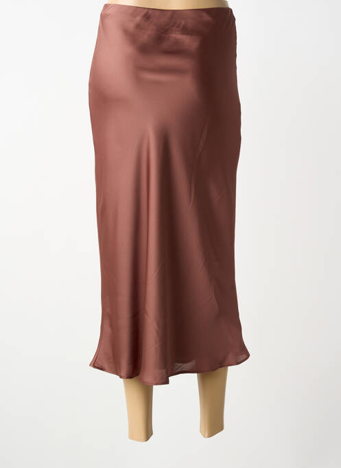 Fustă lungă căptușeală maro JOSEPH RIBKOFF femme