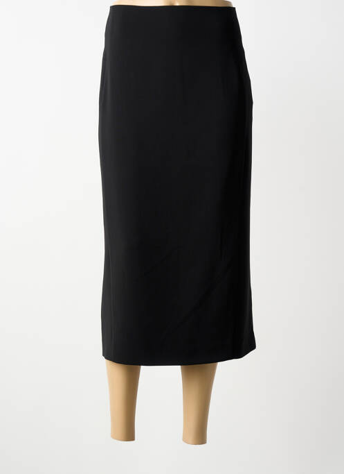 Fustă lungă țesătură crep negru PERSONA BY MARINA RINALDI femme