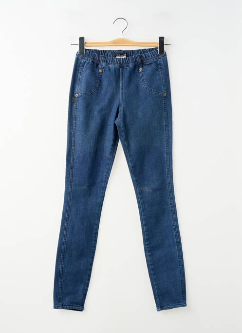 Jegging țesătură denim mărime normală albastru LEGZSKIN femme