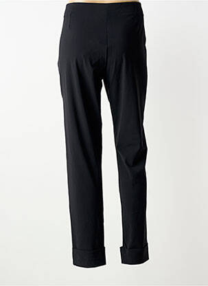 Pantalon drept elasticitate mărime normală negru PLATINE COLLECTION femeie