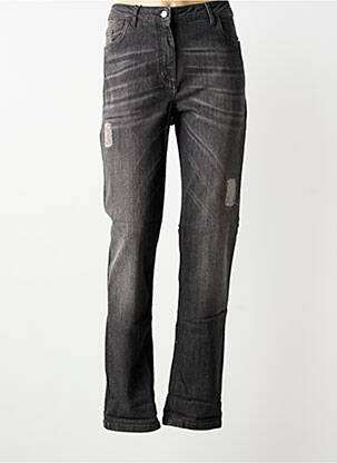 Blugi cu croială dreaptă elasticitate mărime normală gri PERSONA femme