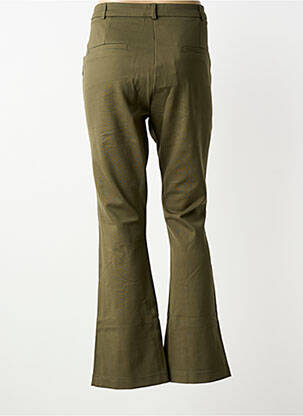 Pantalon evazat elasticitate mărime normală verde SUMMUM femeie