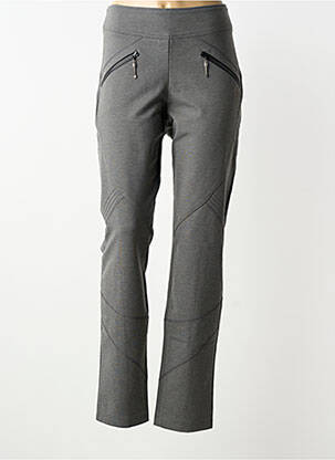 Pantalon slim talie elastică mărime normală gri SPORTALM femme