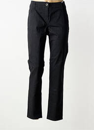 Pantalon slim țesătură poplin mărime normală negru GARDEUR femme