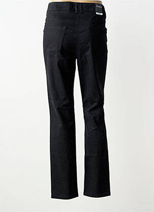 Pantalon slim țesătură poplin mărime normală negru GARDEUR femeie