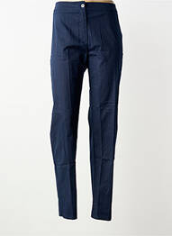 Pantalon drept elasticitate mărime normală albastru PERSONA BY MARINA RINALDI femme