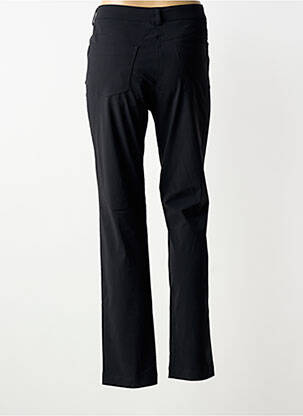 Pantalon drept elasticitate mărime normală negru PLATINE COLLECTION femeie